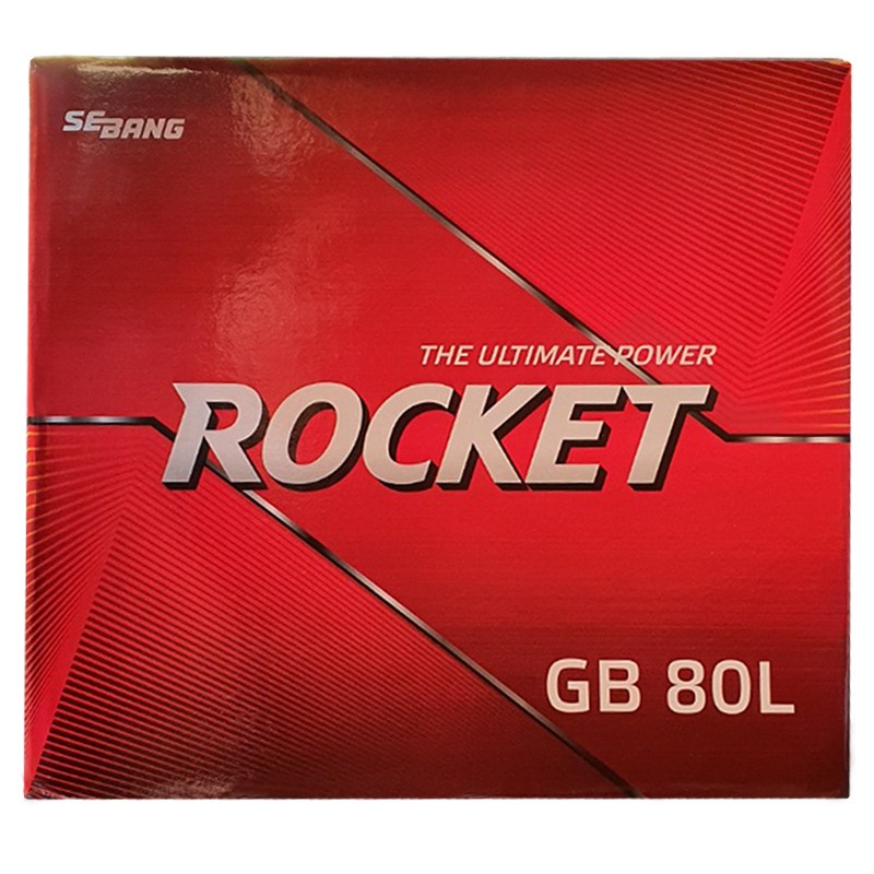 로케트 GB80L 자동차밧데리 폐반납 아반떼 쏘나타 그랜저 싼타페 모하비 K5 K7 배터리 61,500원