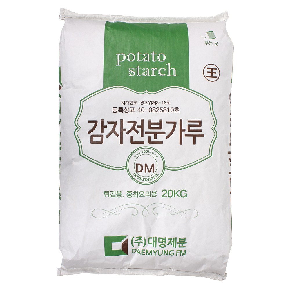 감자 전분 20KG 대명제분 52,790원