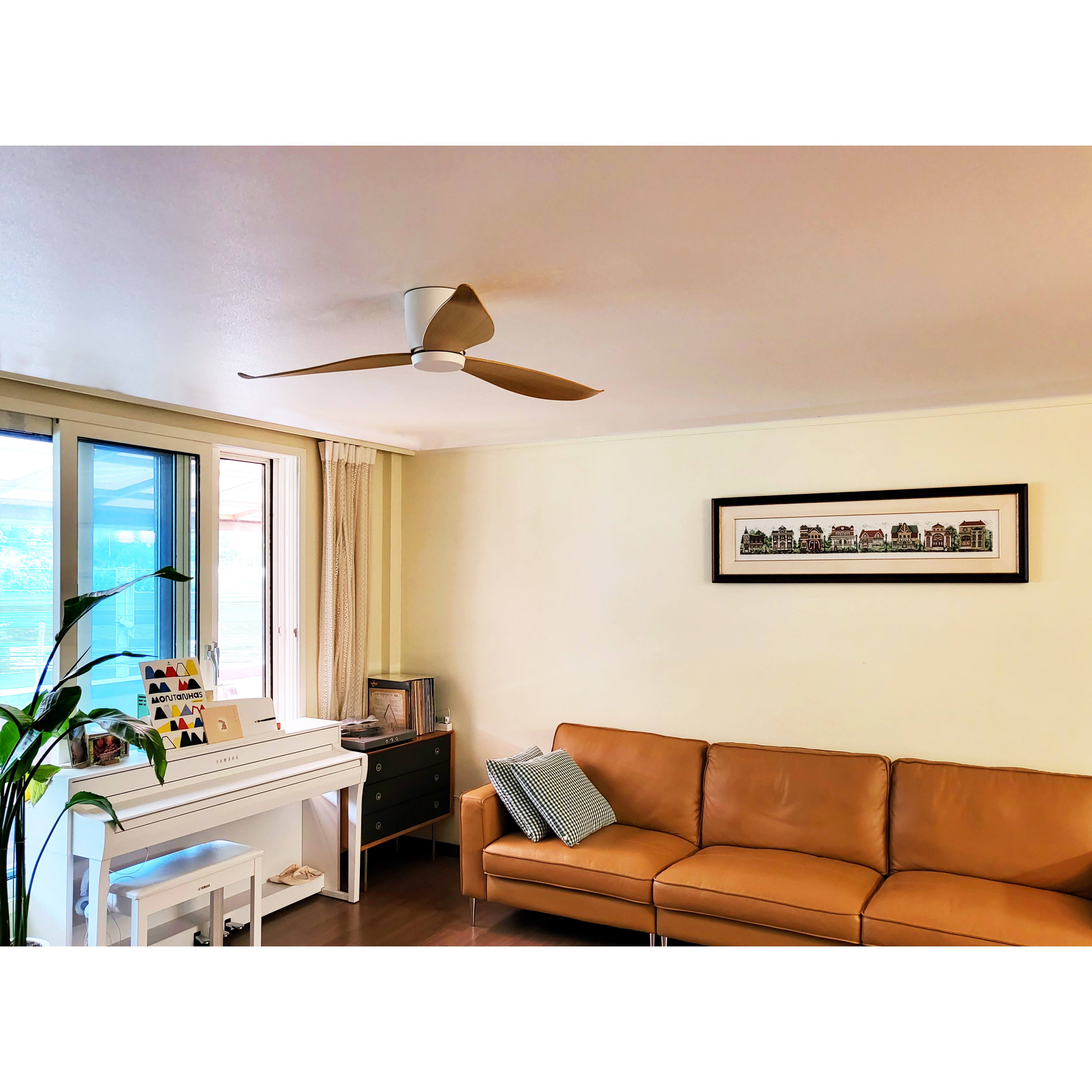 에어룩스 BLDC 저소음 실링팬, 우드 280,000원