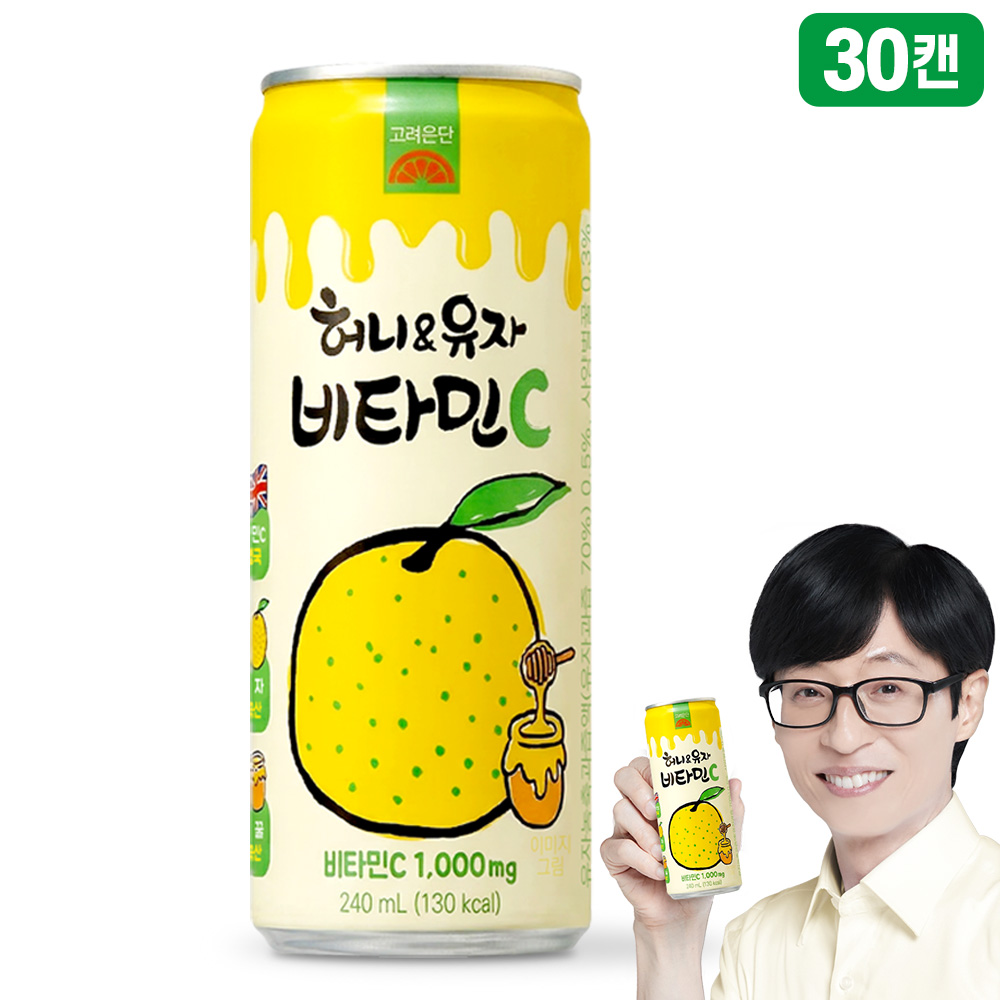 고려은단 허니유자 비타민C, 30개입, 240ml 19,900원