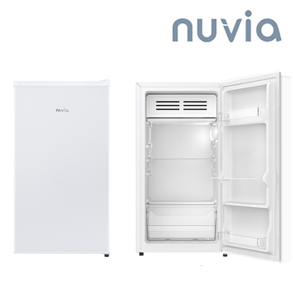 누비아 80L 미니 냉장고 NRFO83W 수납 원룸 소형 사무실 일반 가격 오피스텔 자취방 모텔 펜션, 단품 148,000원