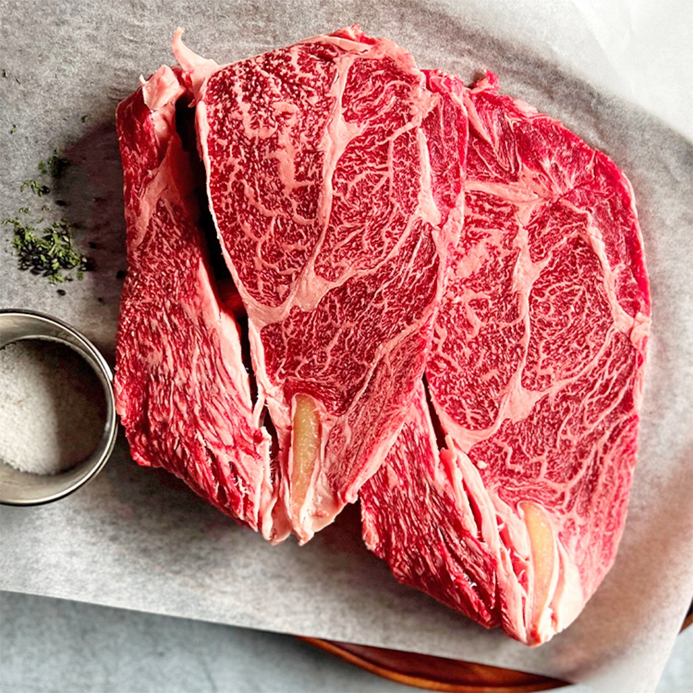 미쓰하누 한우 1++등급 꽃등심 300g,600g 냉장 구이용 스테이크용, 스테이크용 300g, 2팩 129,000원