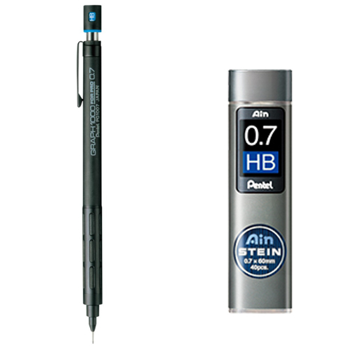 펜텔 그래프 샤프 1000 PG1007 + 아인슈타인 샤프심 HB 18,550원
