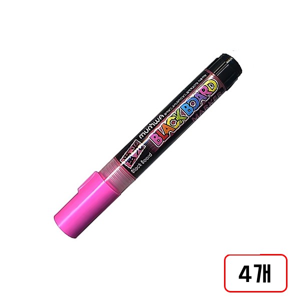 문화)블랙보드마카, 4개, 분홍/DM506463 19,800원