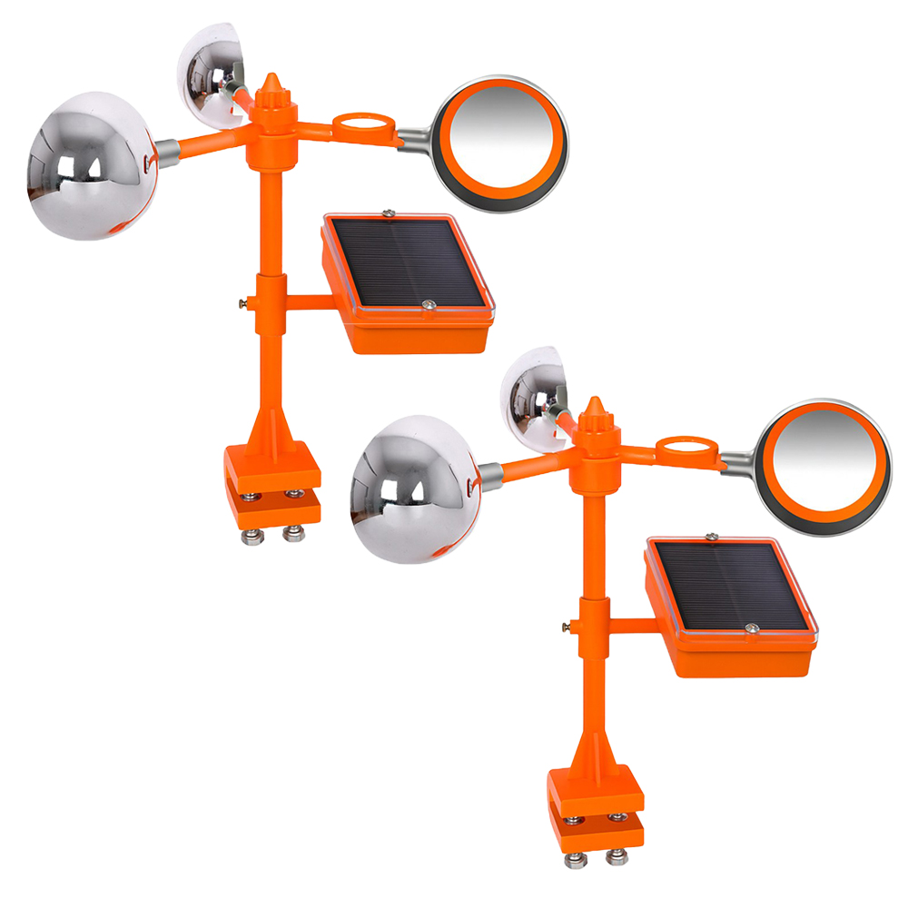 아띠꼴로 비둘기 까치 까마귀 조류 퇴치기 볼트고정형바람개비+태양광경보기, 2세트 32,000원