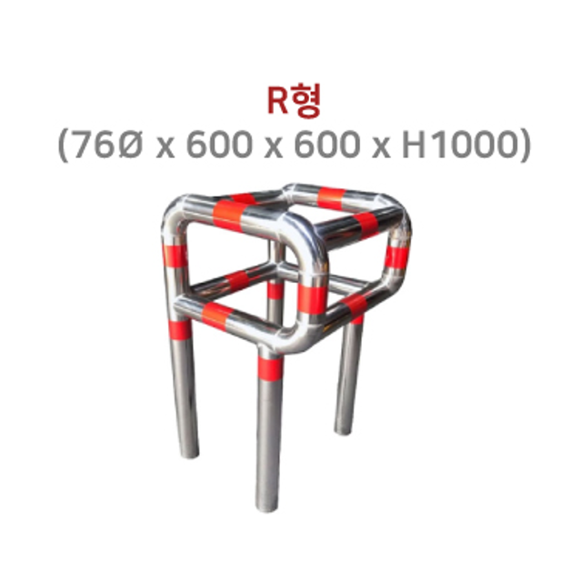 [스텐] 소화전보호대 / F자형 N자형 H형 R형 3방향 4방향 충돌방지대 372,700원