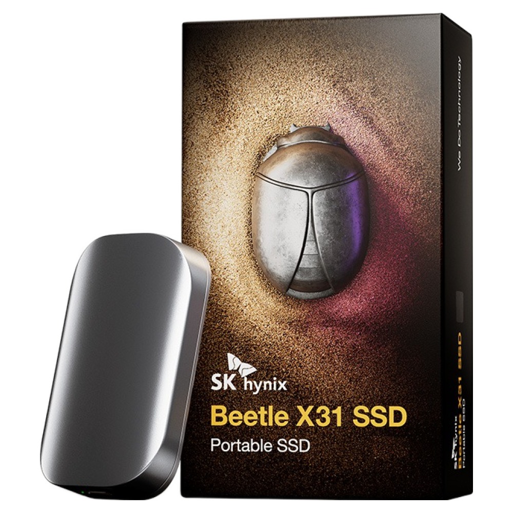 SK하이닉스 Beetle X31 외장SSD SKHPU3-002T-S1DG00 + 프로텍티브케이스 세트 251,000원