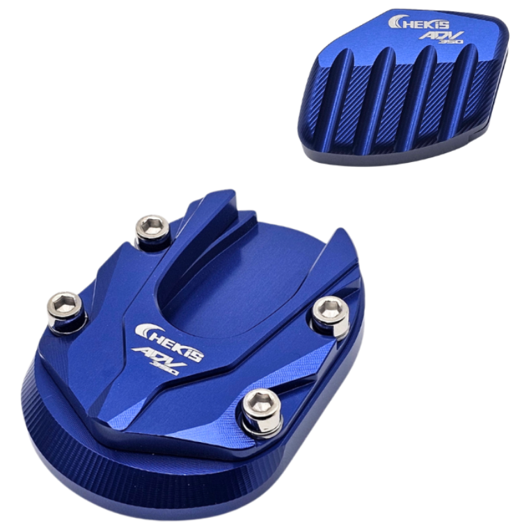 CHEKIS ADV350 세트상품 스탠드클립 날개클립 혼다 엑드방 보조발판튜닝세트, 1세트, 블루 37,500원