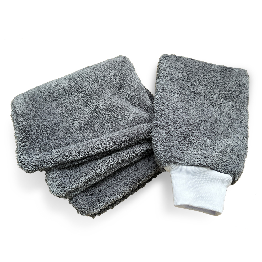 하이글로씨 몬스터 세차 워시 버핑 글로브 + 타월 패키지 세트 18,150원