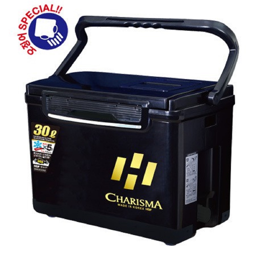 해동 HB-239 카리스마 아이스박스 30L, 화이트 블랙, 1개 169,400원