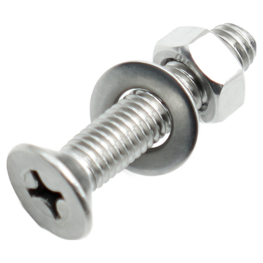 접시머리볼트세트(스텐) 십자 사라 스테인리스 서스 나사, 1개 50원