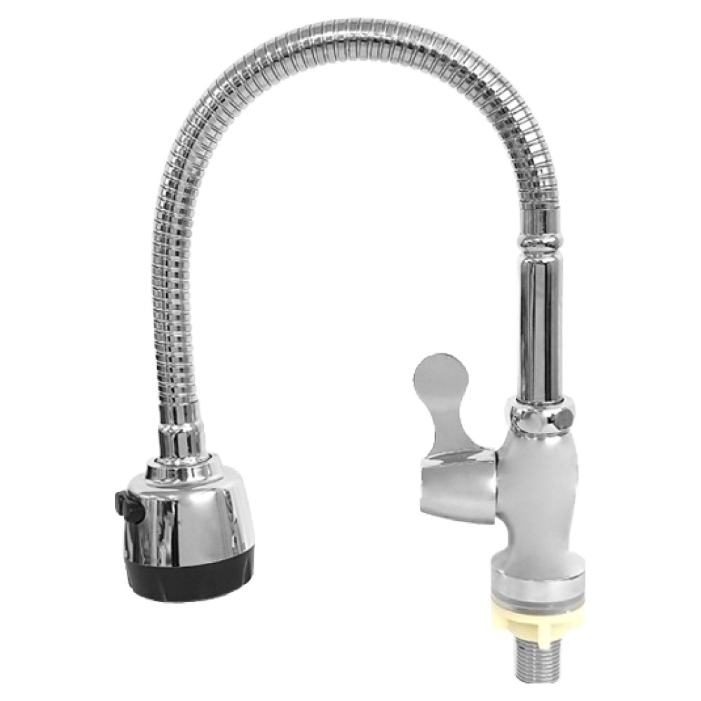 우리수도 세로 단수 자바라 주방 코브라 수도꼭지 14,000원