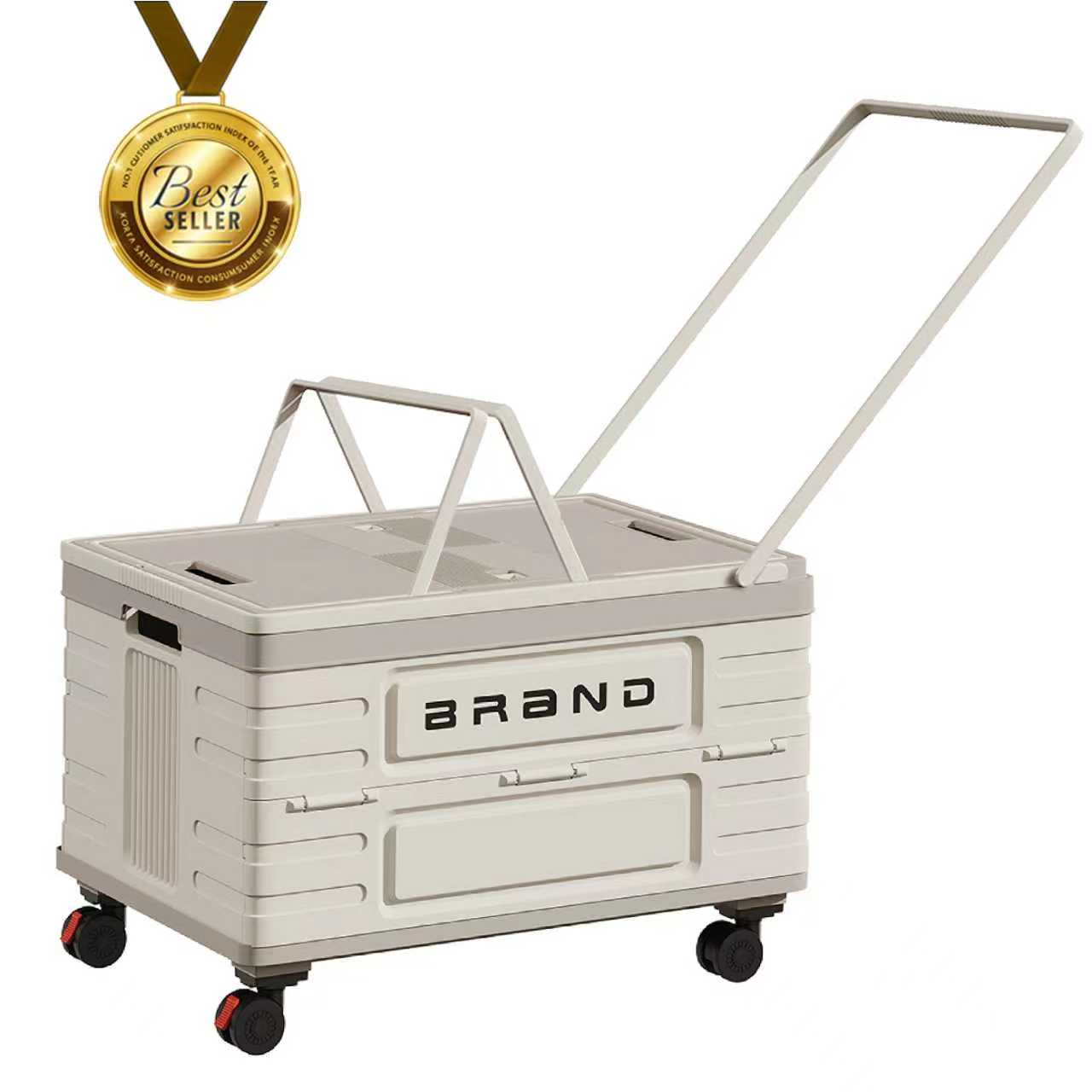 오웨테 업그레이드 접이식 리빙박스 대용량 이동식 수납장 다용도 캠핑 폴딩박스 트렁크 정리함 35,810원