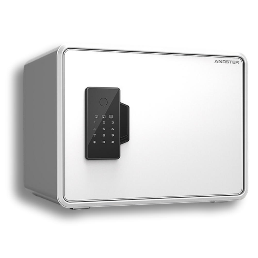 케이몰리 가정용 소형 금고 스마트폰 연동 지문인식, 스마트 화이트 179,000원