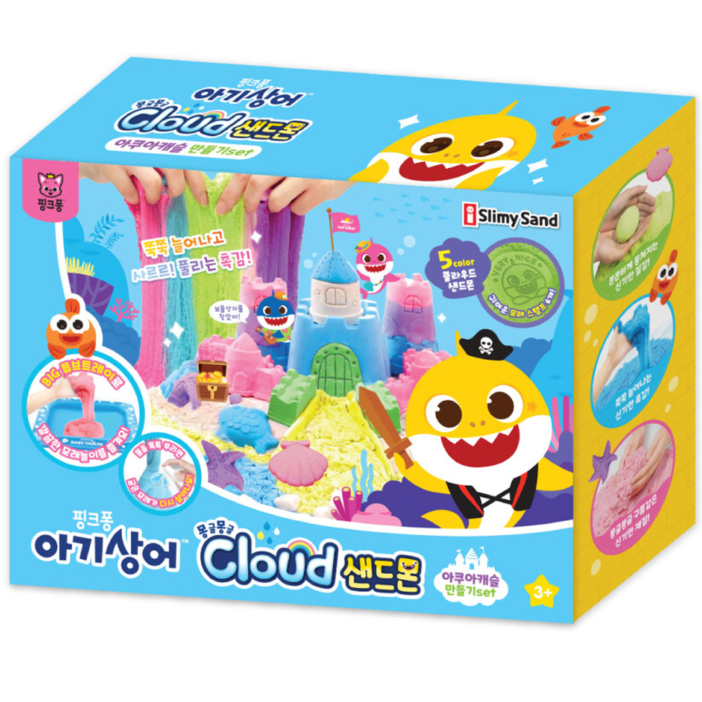 핑크퐁 아기상어 클라우드 샌드몬 아쿠아캐슬 만들기세트 17,520원