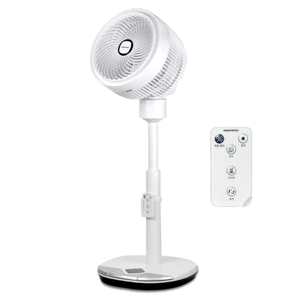 대우어플라이언스 발터치 헤드 90도 써큘레이터 + 리모컨 세트 DEF-KC1030R, DEF-KC1030R 44,900원