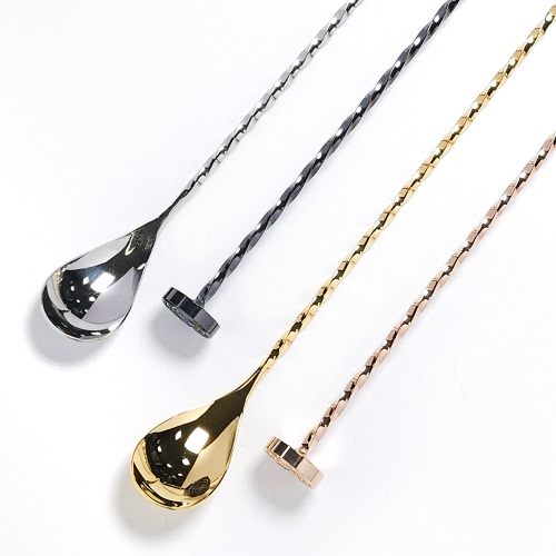 유키와 머들러 바스푼 40cm 칵테일 티스푼 하이볼 칵테일도구 바용품, 1개 57,000원