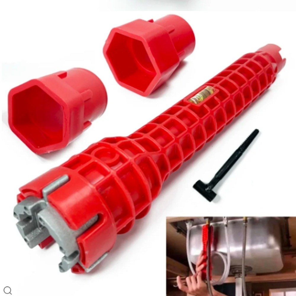 배관 멀티 렌치 싱크대 수전 세면대 8in1 다용도 3,690원