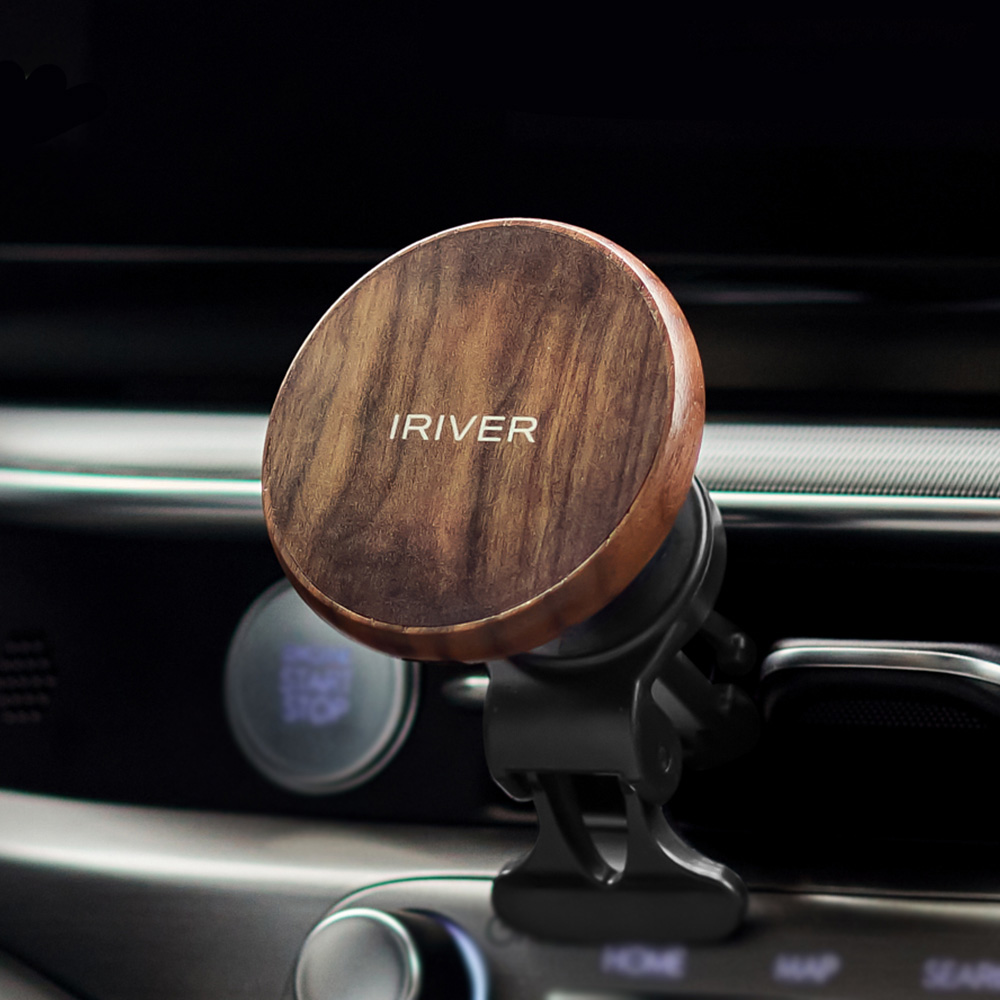 아이리버 맥세이프 차량용 핸드폰 거치대 + 맥세이프링+송풍구 거치대 2종 ICR-LM50, 월넛, ICR-LM50 21,900원