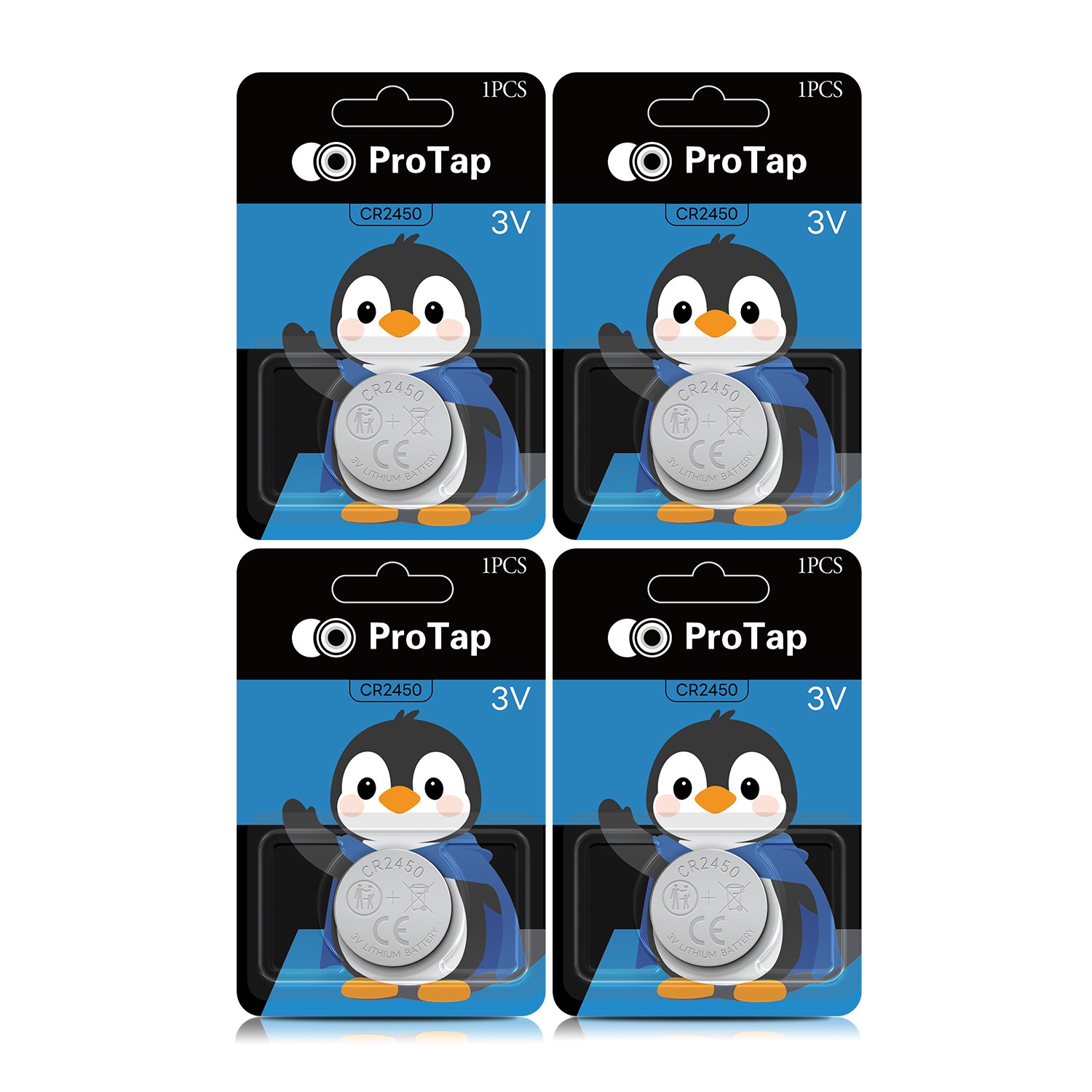 ProTap 대용량 리튬 코인건전지 CR2450 10,450원