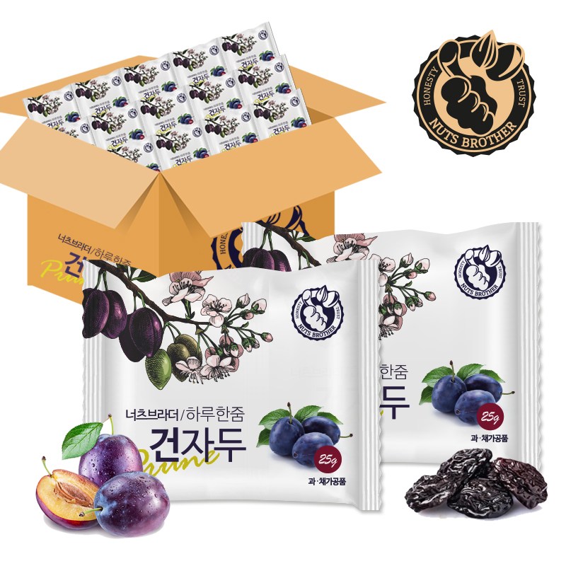 너츠브라더 하루한줌 건자두 25g, 25g, 10개 7,910원