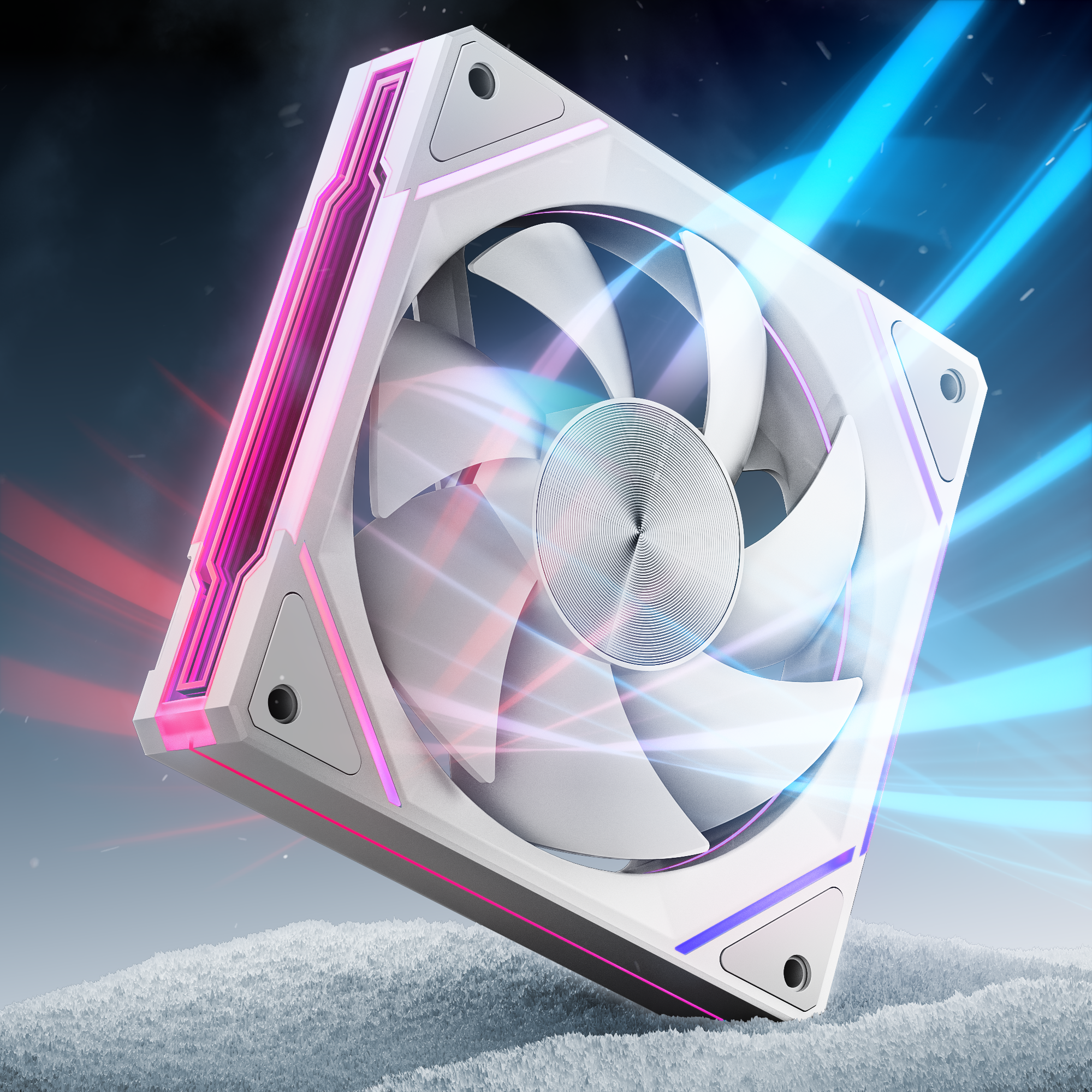 페이버컴퓨터 Asiahorse AMICI Pro ARGB 120mm 쿨러팬 블랙 화이트, 1개, 화이트, 스탠다드 9,900원