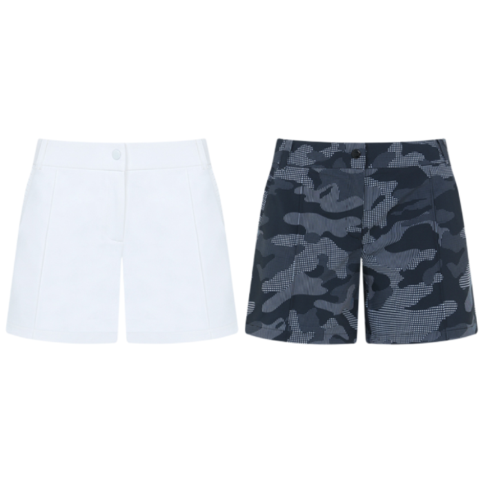 RB7 여성 고신축 아웃포켓 주름 반바지 R3MWPT497 89,000원