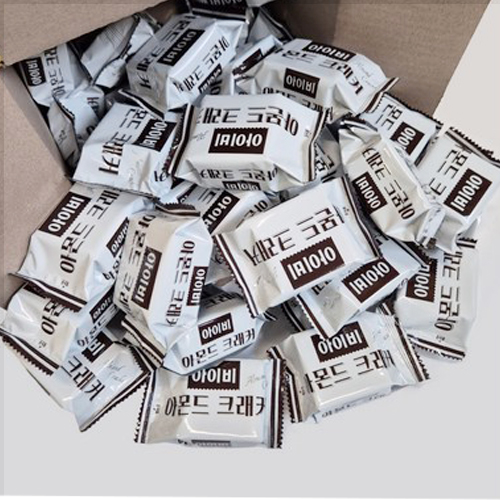 [놀러과자] 해태 아이비 아몬드 크래커 사무실 간식 대용량 개별포장, 30개 18,900원