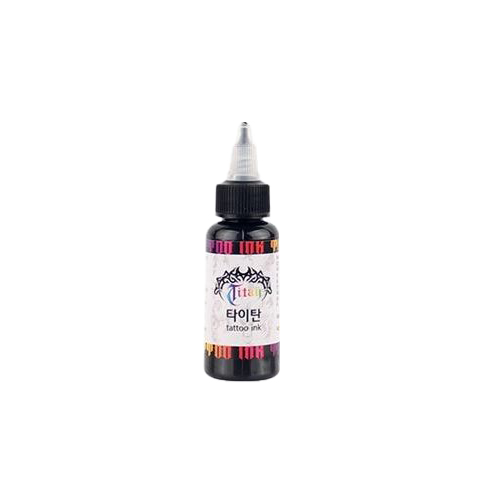 하나뷰티 타투색소 타이탄 문신용 잉크 TITAN TATTOO INK, 1개, 블랙 - 0.5 18,000원