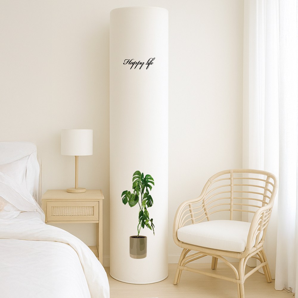 코팅블루 암막 전기종호환 스판 완벽보호 스탠드 에어컨커버, 03.코코팜트리 19,800원