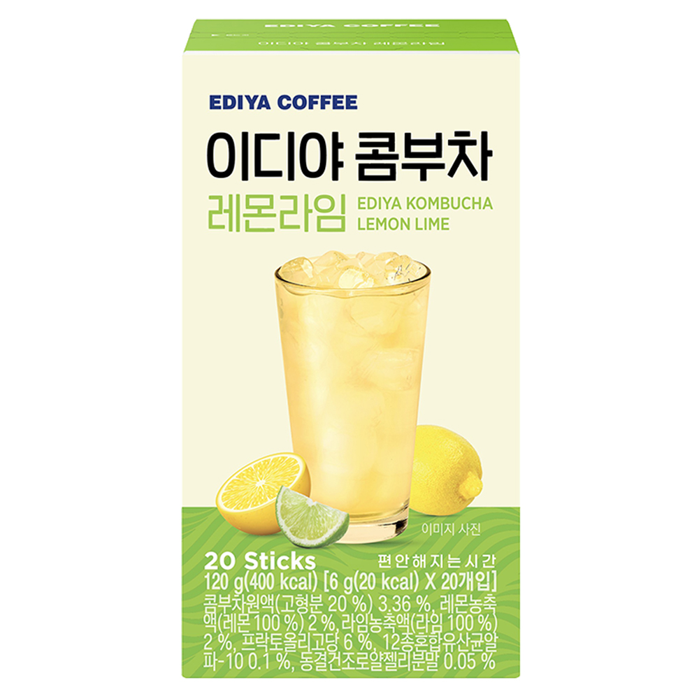 이디야커피 콤부차 레몬라임, 6g, 20개입, 1개 7,610원