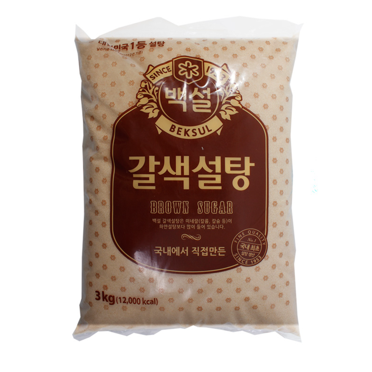 백설 갈색설탕, 3kg, 3개 27,000원