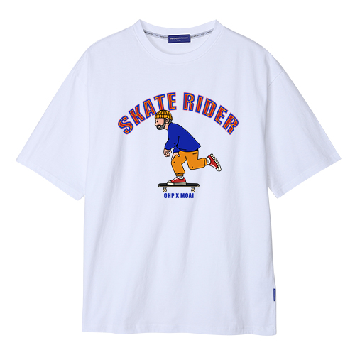 OHP X MOAI 작품을 입는다 남여공용 면100% 반팔티 시리즈 35,740원