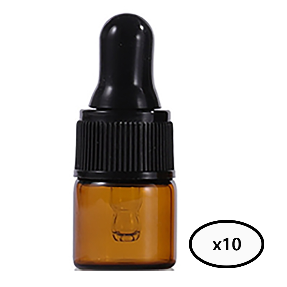 모든유통 갈색 미니 샘플 스포이드 향수 공병 아로마 유리 용기 10개묶음 1ml 2ml 3ml 5ml, 10개, 1ml 3,500원