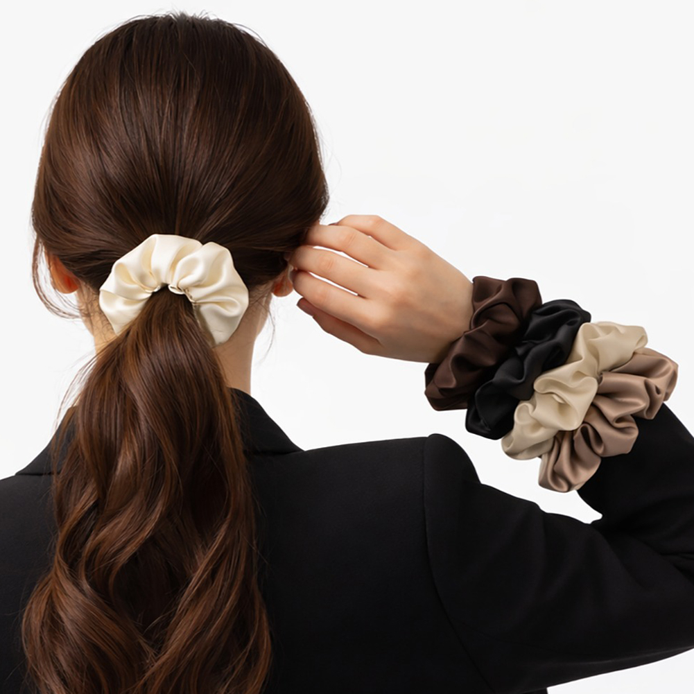 딥톡 새틴 곱창밴드 5종 세트 DT0335 5,500원