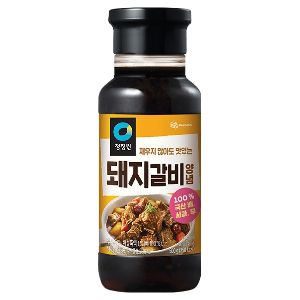 청정원 전통 돼지갈비양념 3,130원