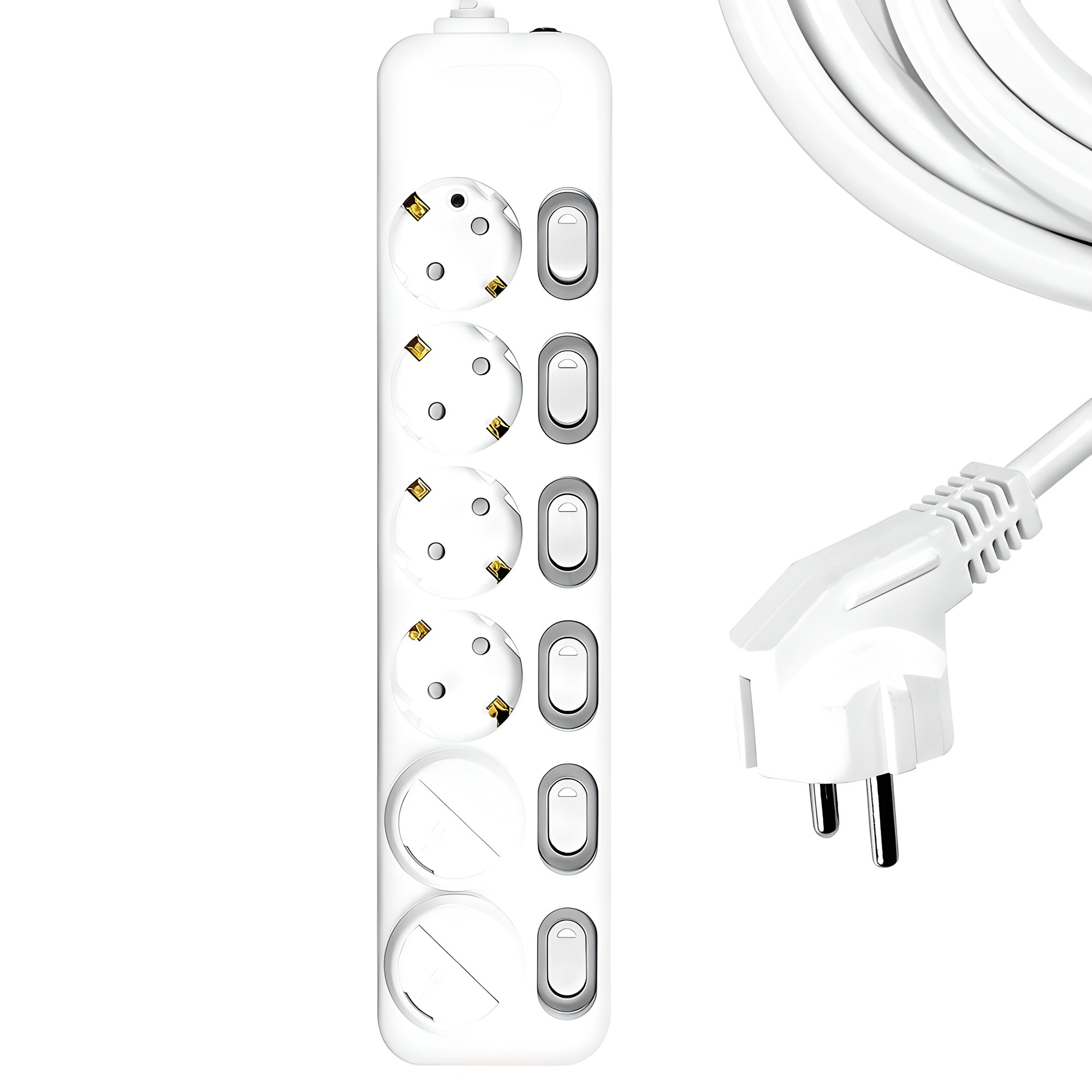 써지오 개별 멀티탭 6구 DH-1668-MT + 안전커버 2p 랜덤 발송, 3m, 단일 색상, 1개 16,900원