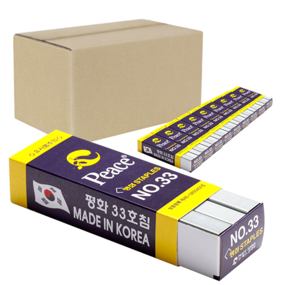 피스코리아 평화 스테이플러, 33호침, 10개 19,870원