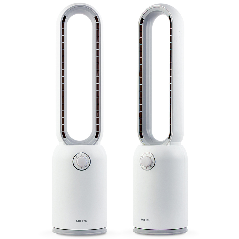 쿠안전자 저소음 날개없는 타워형 선풍기 다이얼방식 157,600원