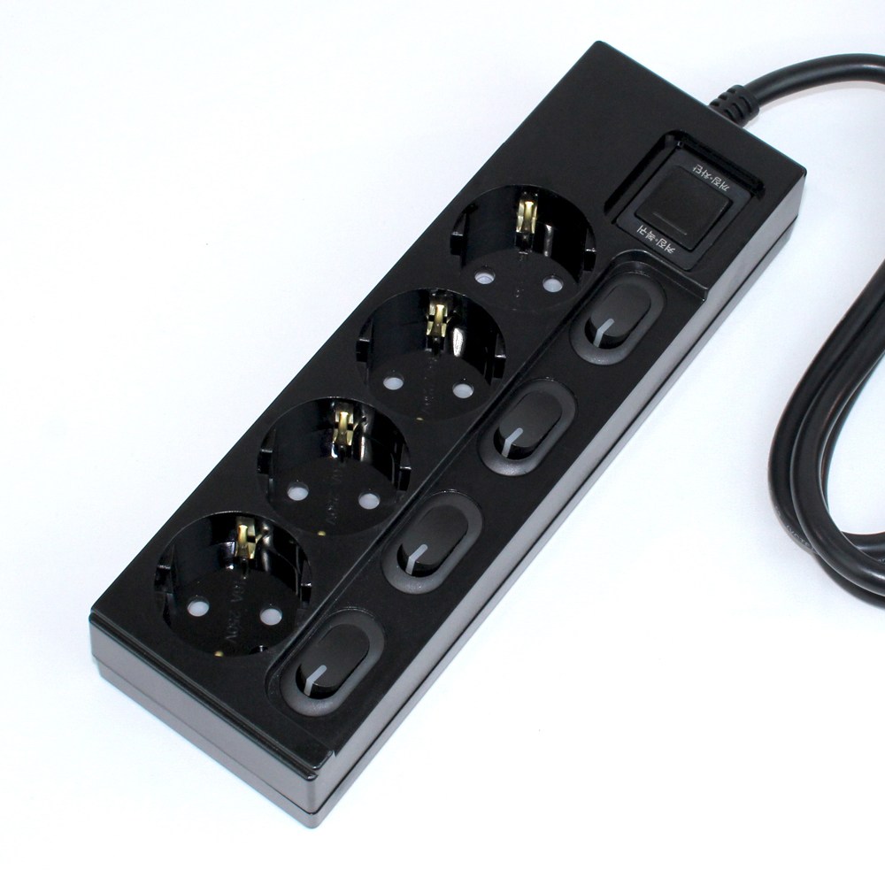 KD-TAP 국산 개별형 스위치 멀티탭 4구 고용량 콘센트 16A 안전 접지 17,160원