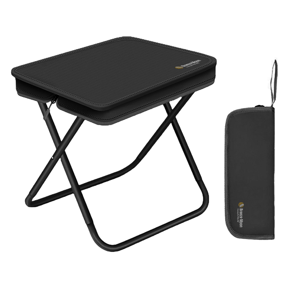 브리즈문 고탄소강 초경량 접이식 파우치형 휴대용 캠핑 의자 중형 7,000원