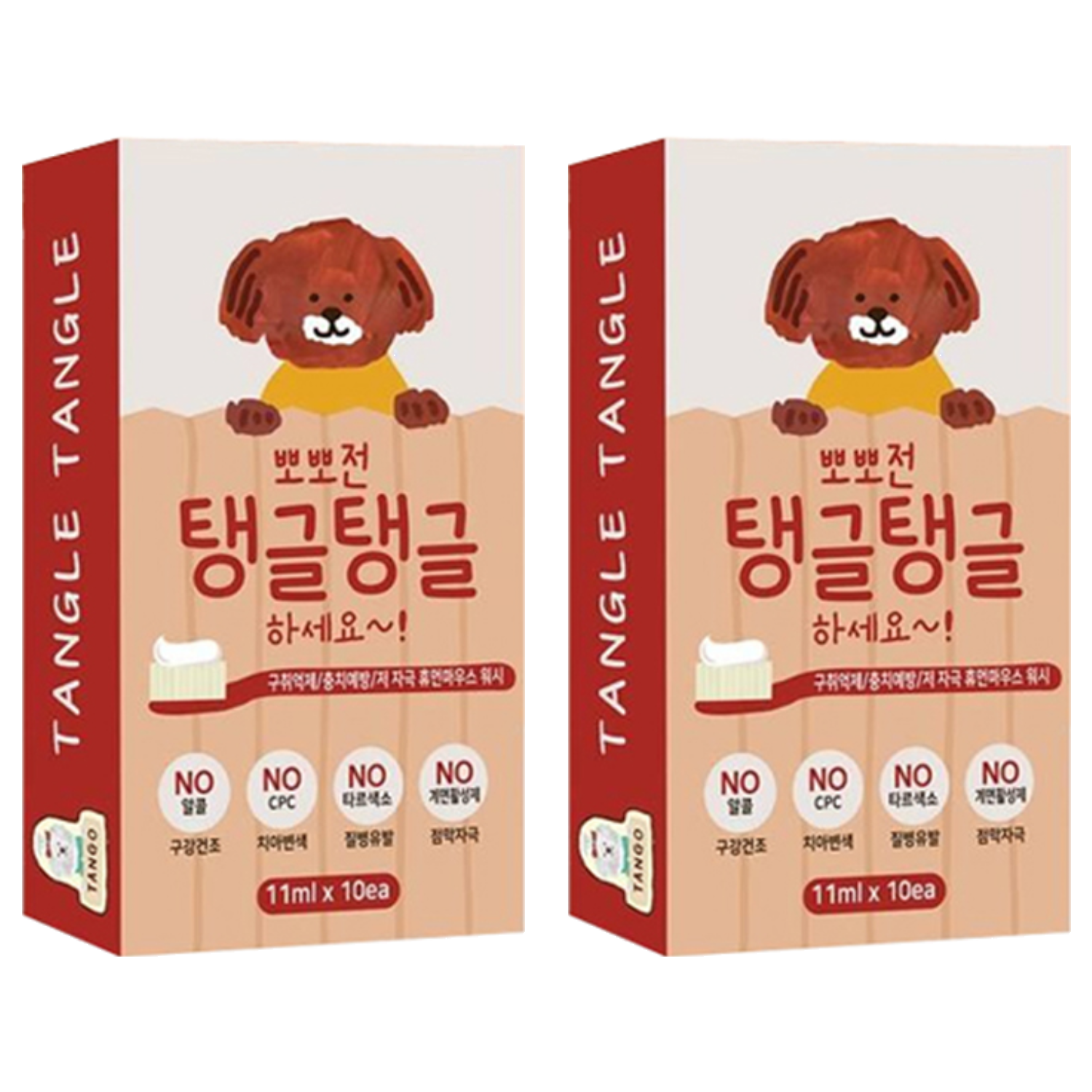 탱고 일회용 저자극 무알콜 입냄새제거 구강청결제 스틱 10p, 110ml, 2개 6,200원