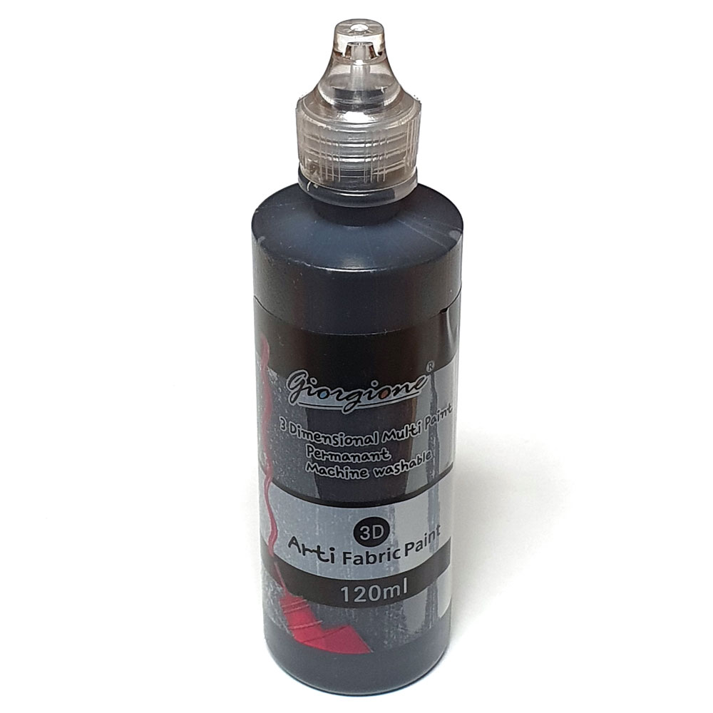 염색물감120ml 검정/ 패브릭 대용량 의류 섬유 캔버스직물 그림그리기 학교 유치원 만들기 공예재료 5,500원
