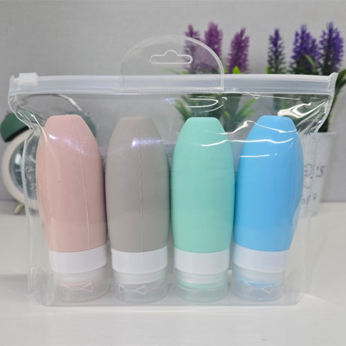 디오셀 깔끔정리 여행용 실리콘 소분 공병 90ml x 4종 세트, 랜덤발송, 1세트 5,950원