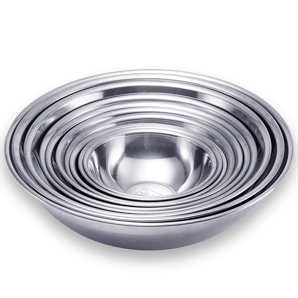 유유마트 국산 양푼이 믹싱볼 스텐볼 다라이 소형 대형 20cm~57cm 스텐304 스텐201 2종, 1개, 단품 4,800원