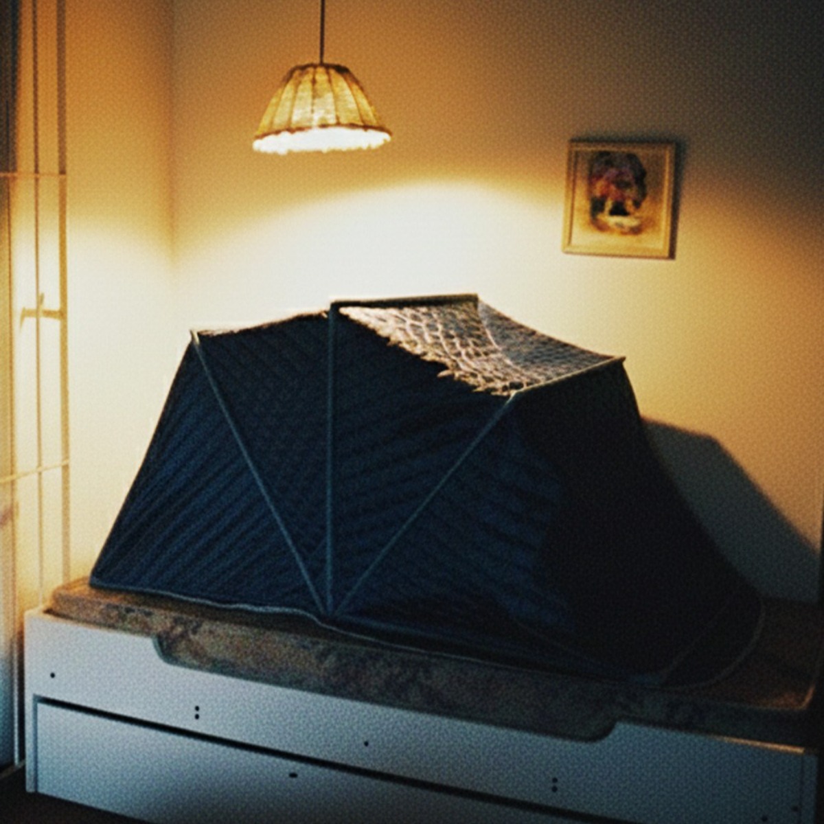 1인용 퀼팅 난방텐트 방한 슈퍼싱글 외풍차단 기숙사 보온 텐트 보관가방 89,000원