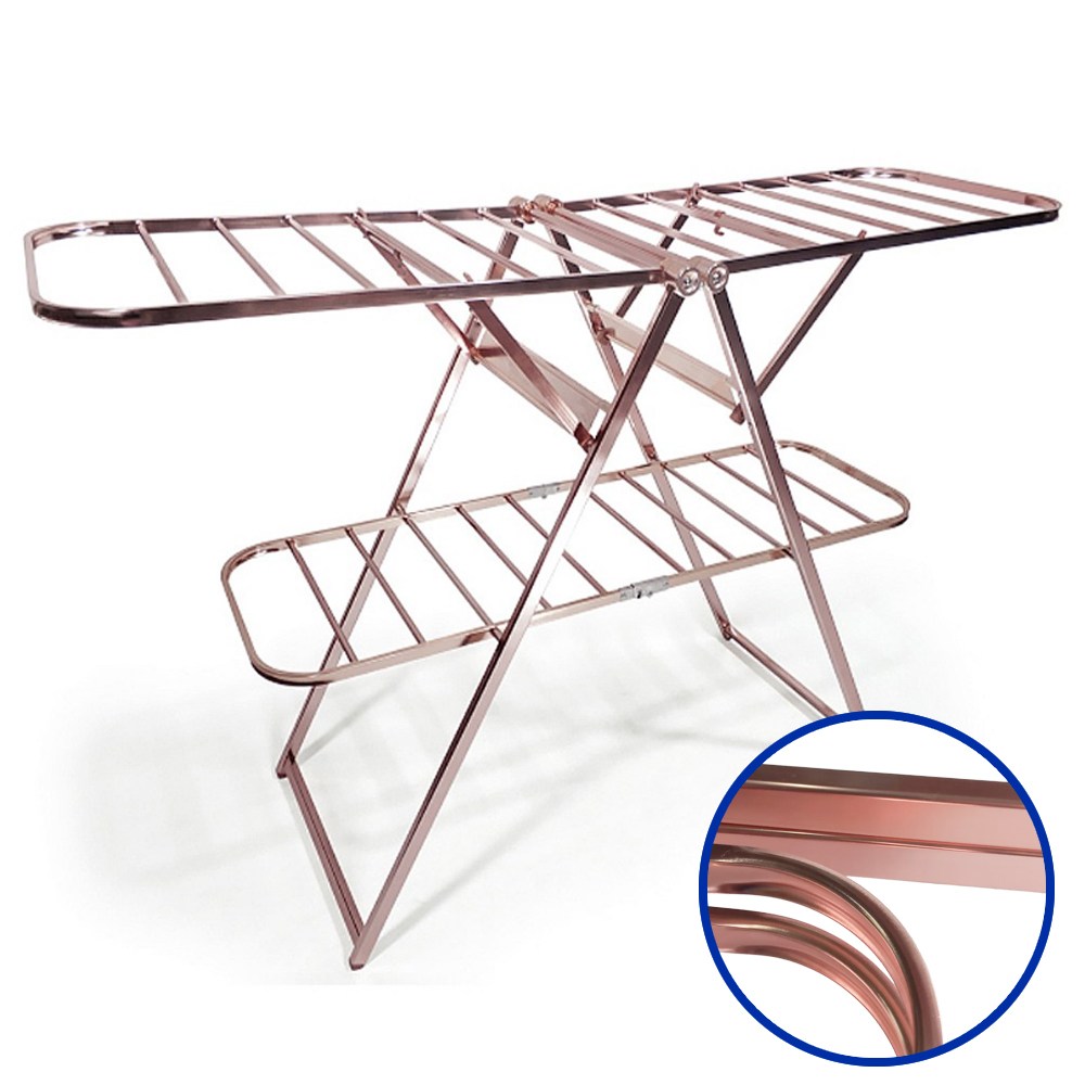 고강도/최고하중/최고급 가볍고튼튼한 알루미늄2단 삼정 살안빠지고녹슬지않는 의류건조대 이불건조대 무/삼정/2단/알루미늄건조대/동색/빨래건조대/Y형 베란다건조대 실내건조대 대형건조대 74,900원