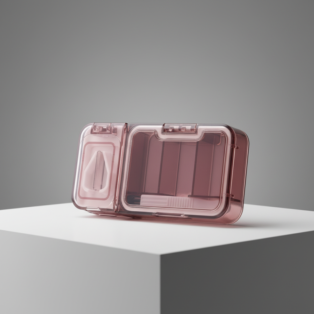 바로스 가방속에쏙 센스있는 휴대용 이중대응형 약통 케이스, 4개 39,600원