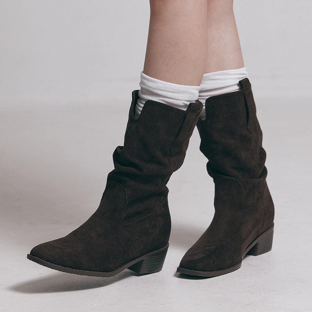 세인트새틴 루엔 웨스턴 미들 부츠 101,700원