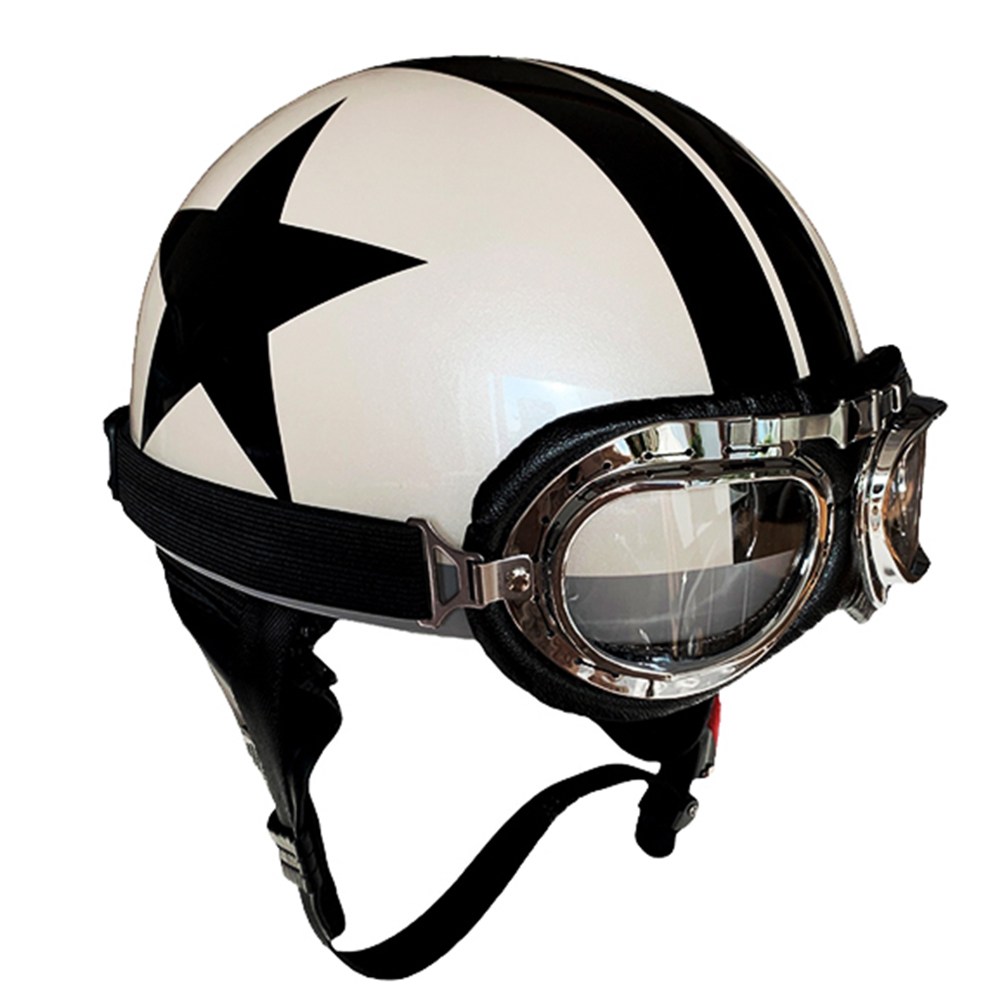 한미 반모 가벼운 오픈페이스 오토바이 헬멧 33,000원